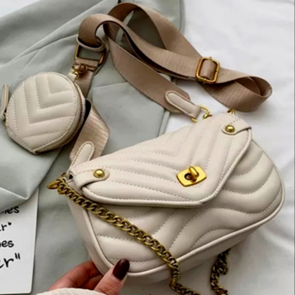 Crossbody bag.